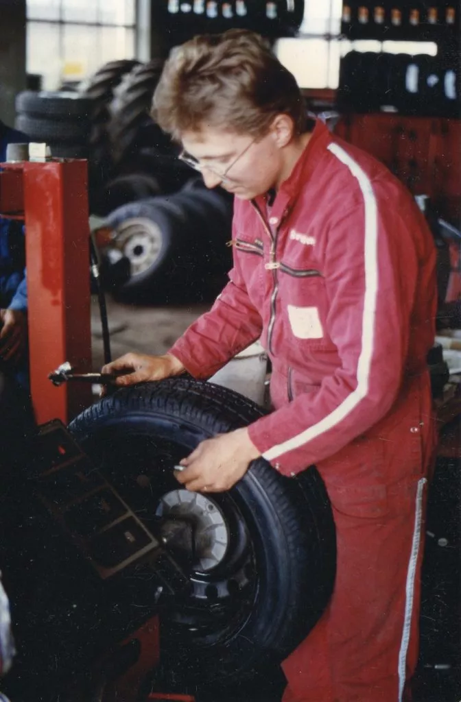 Kuvassa: Jyrki, vuonna 1989