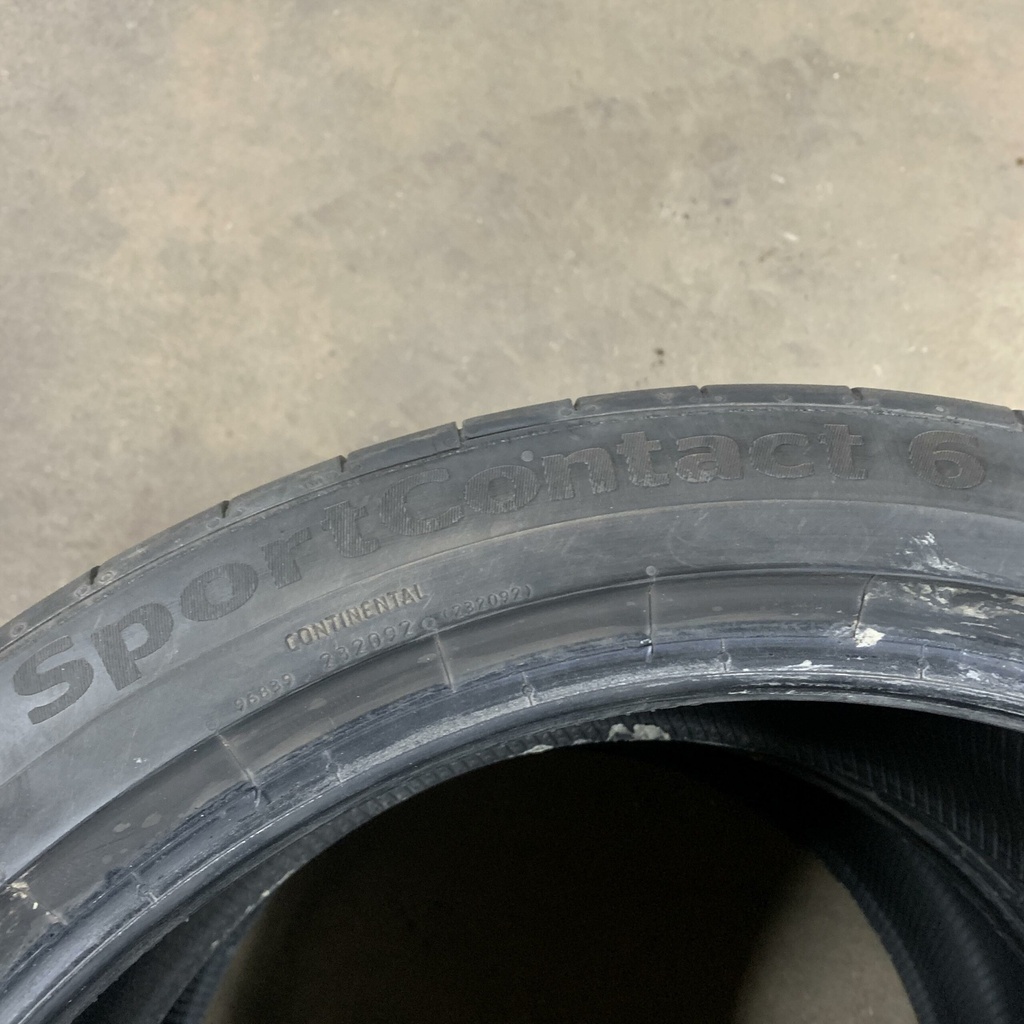 20" - 275/35r20 Continental SportContact 6 (2 kpl) 