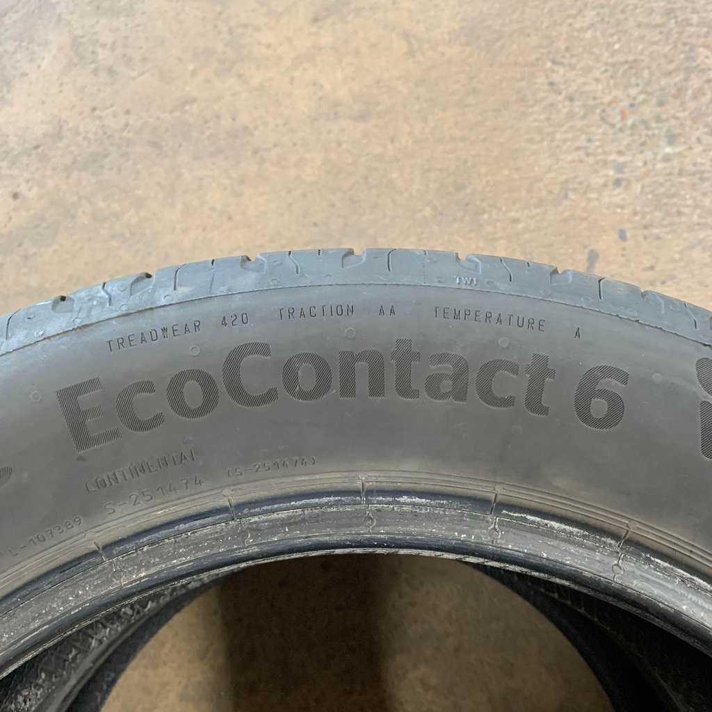 16" - 195/55r16 Continental EcoContact 6 (2 kpl) 
