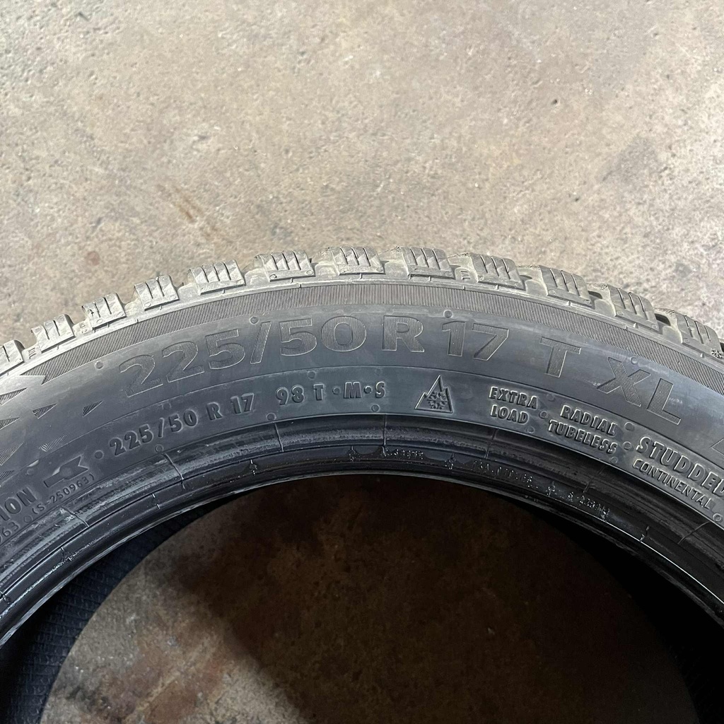 17" - 225/50r17 Continental IceContact 3 (2 kpl) 