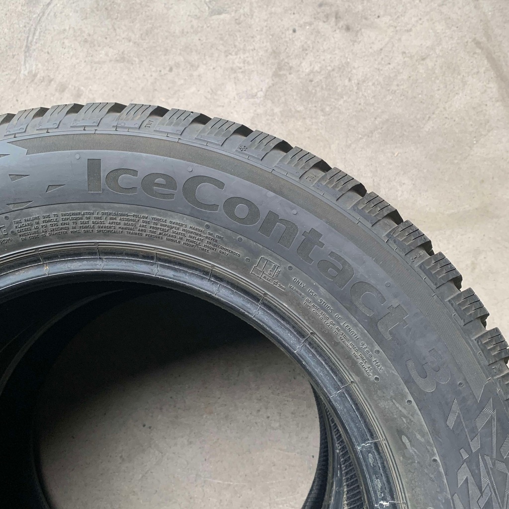 15" - 205/65r15 Continental IceContact 3 (2 kpl) 