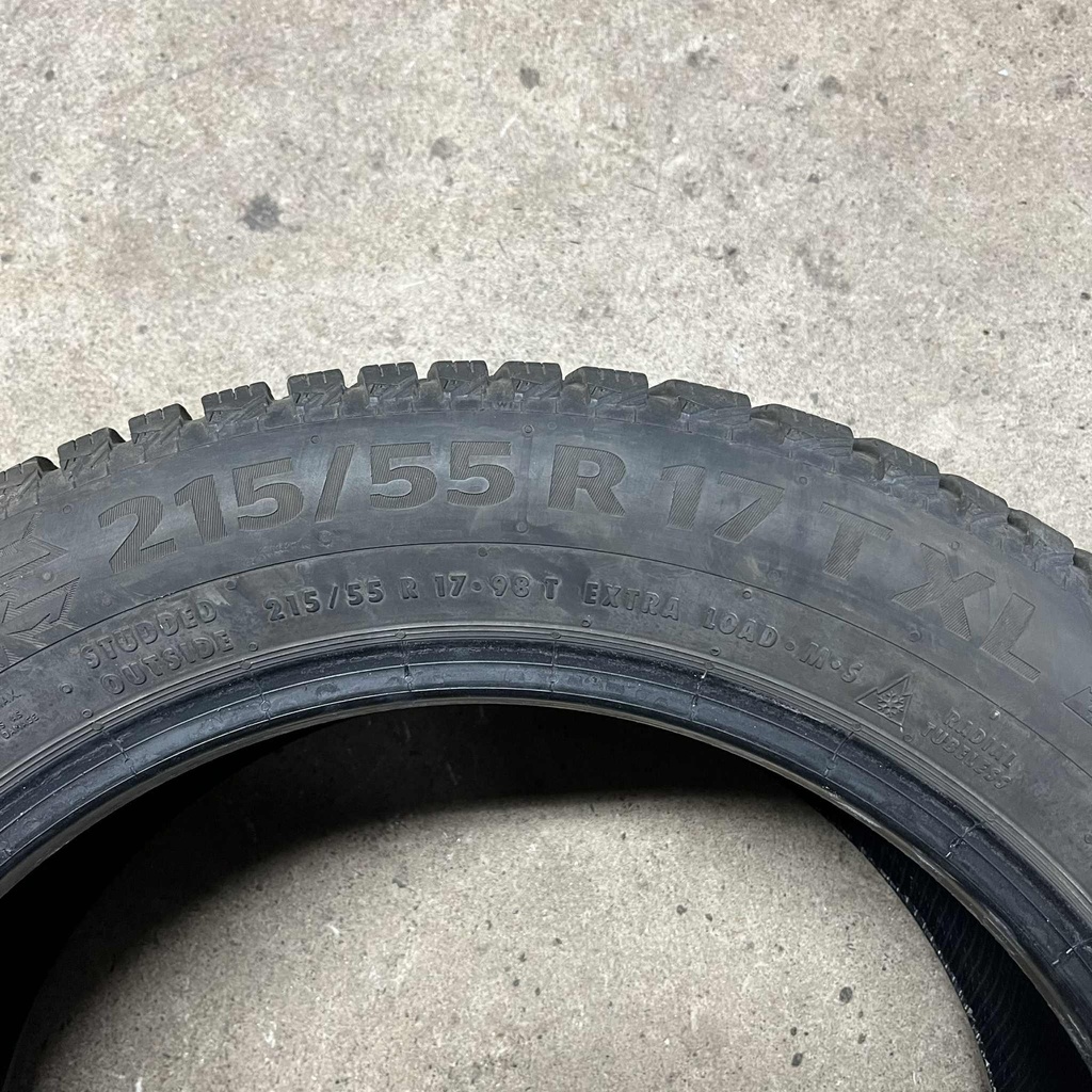 17" - 215/55r17 Continental IceContact 2 (2 kpl) 