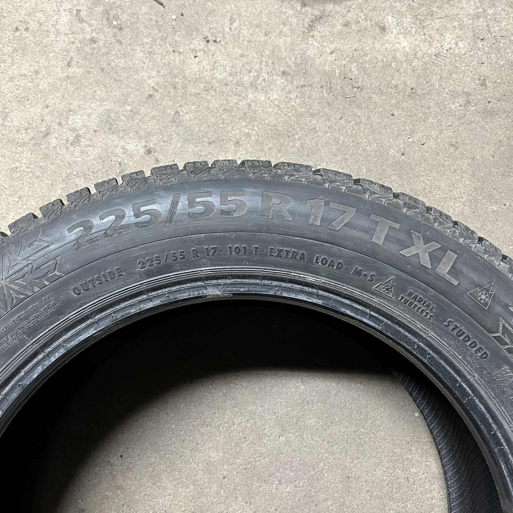 17" - 225/55r17 Continental IceContact 2 (2 kpl) 