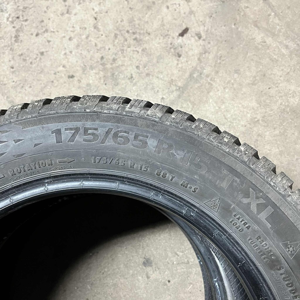 15" - 175/65r15 Continental IceContact 3 (2 kpl) 