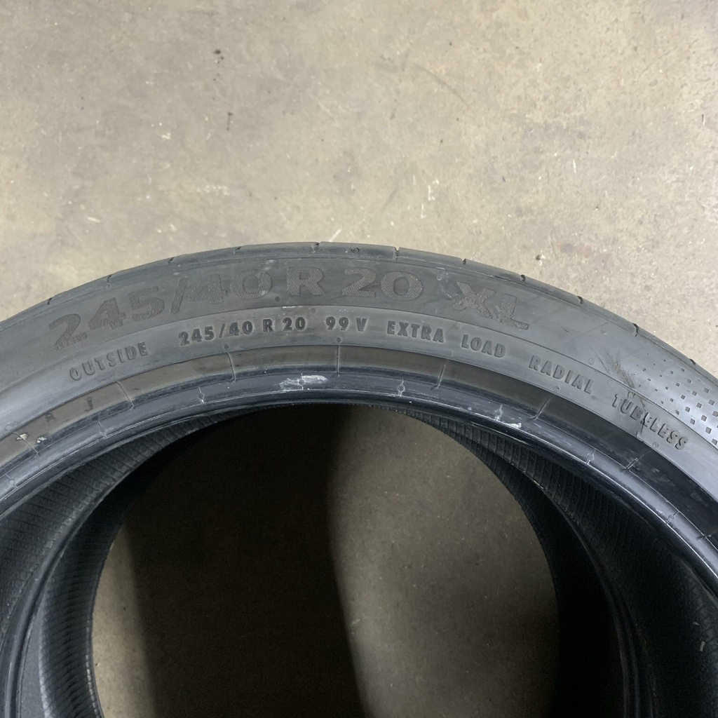 20" - 245/40r20 Continental SportContact 6 POL ContiSilent (2 kpl) 