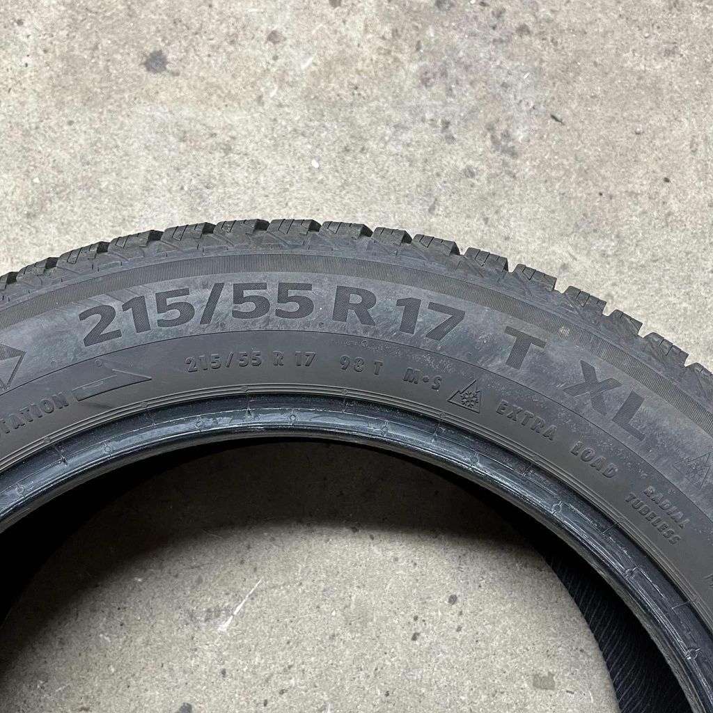 17" - 215/55r17 Continental VikingContact 7 