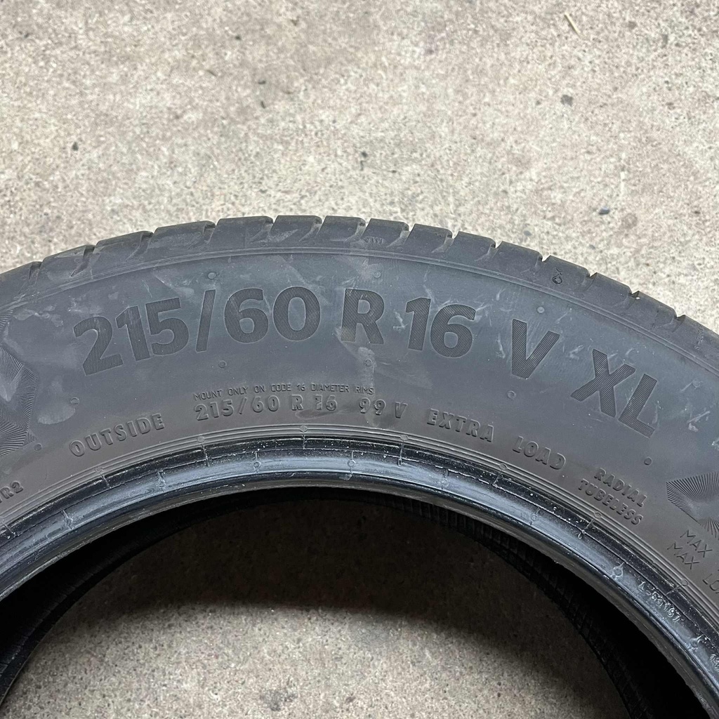 16" - 215/60r16 Continental PremiumContact 6 