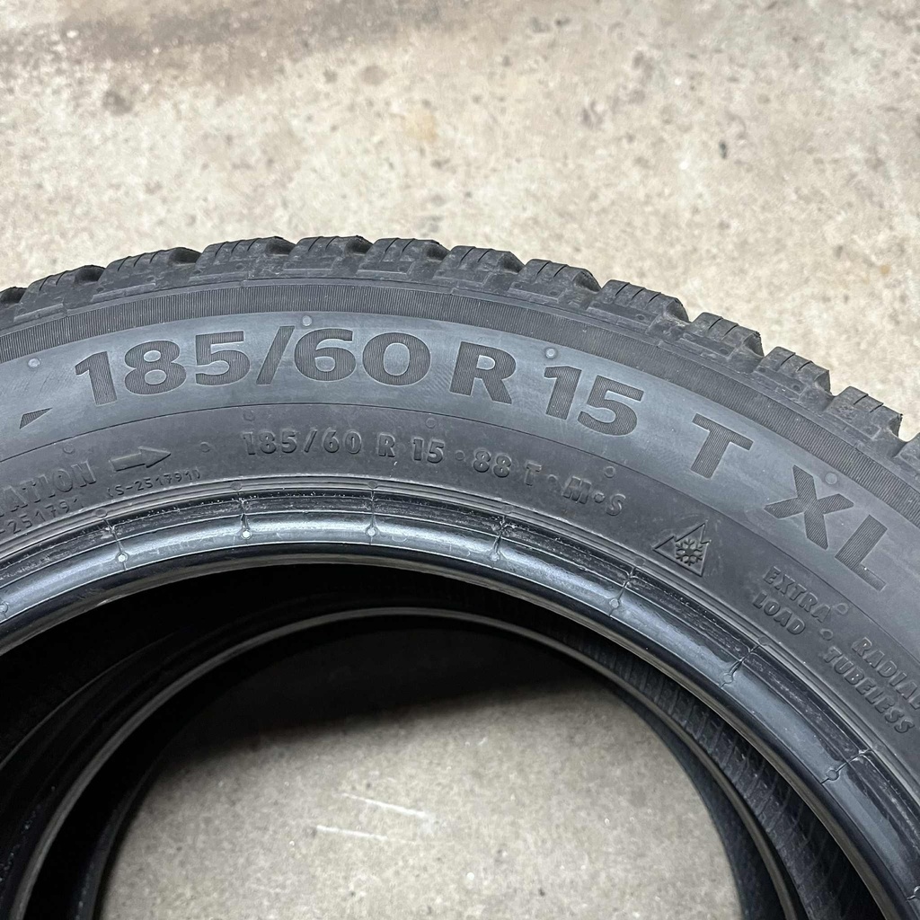 15" - 185/60r15 Continental IceContact 3 
