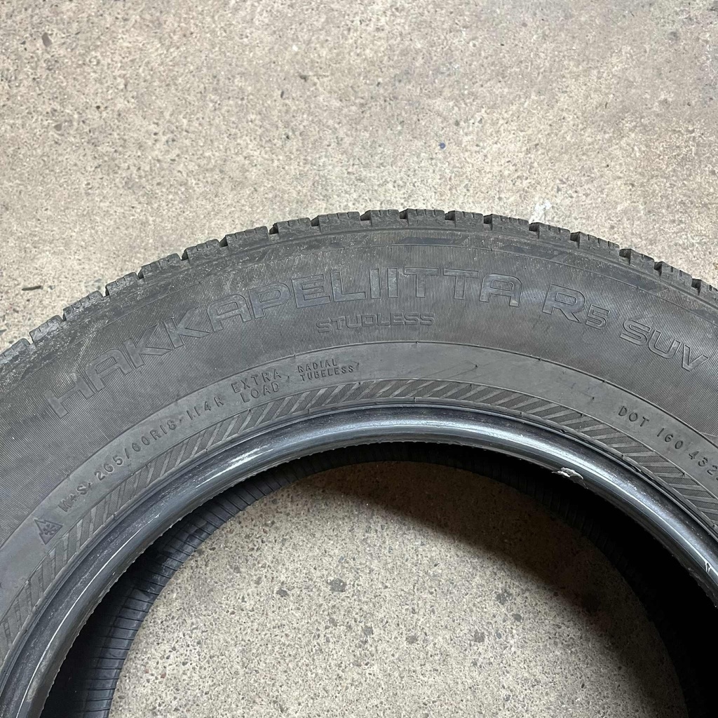 18" - 265/60r18 Nokian Tyres Hakkapeliitta R5 